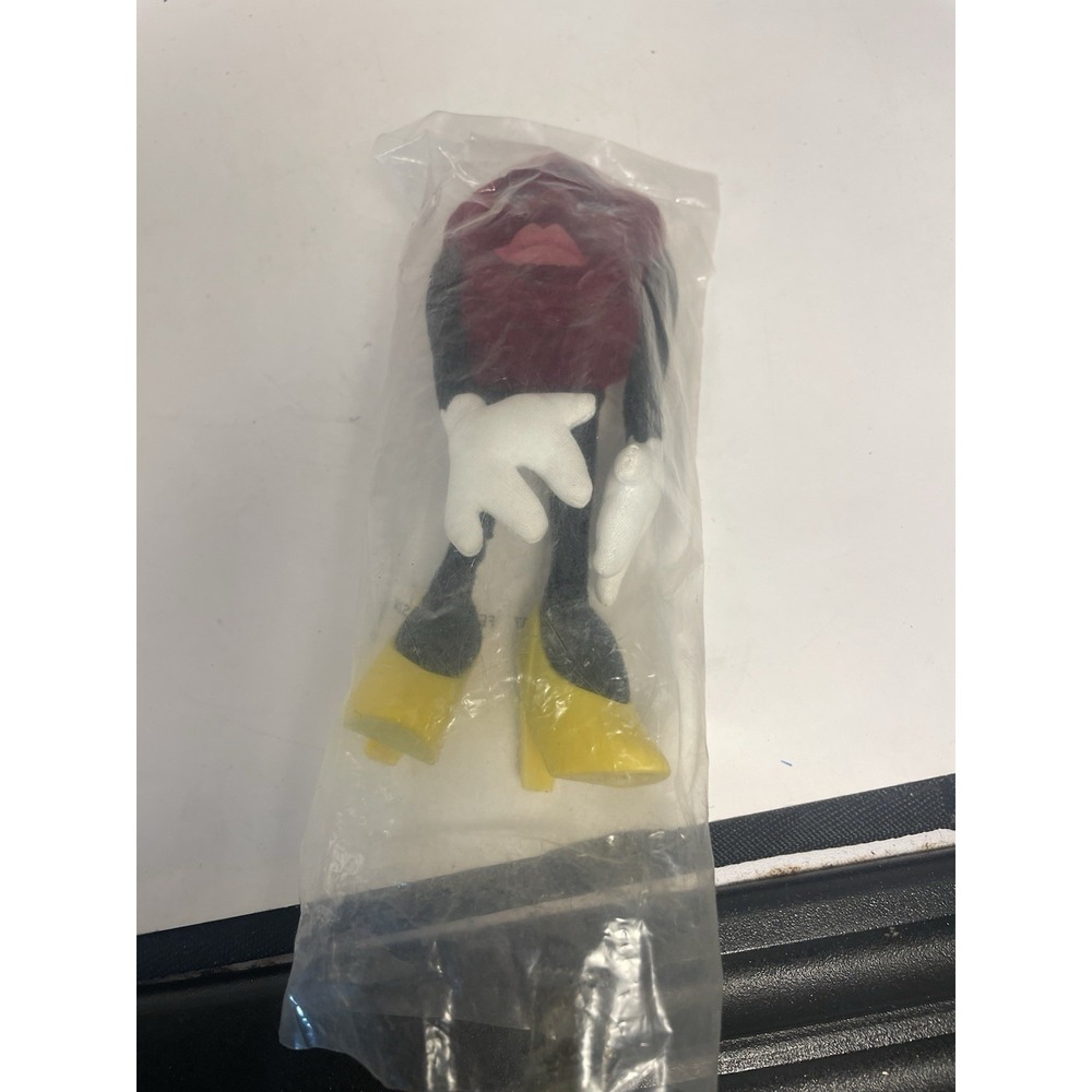 CALIFORNIA RAISINS Female Hardees Bendable Plush Figures Applause Vintage